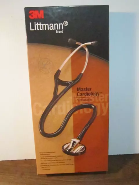 3M Littmann Master Cardiology Stethoscope 27" 2176 Stainless Steel Chestpiece