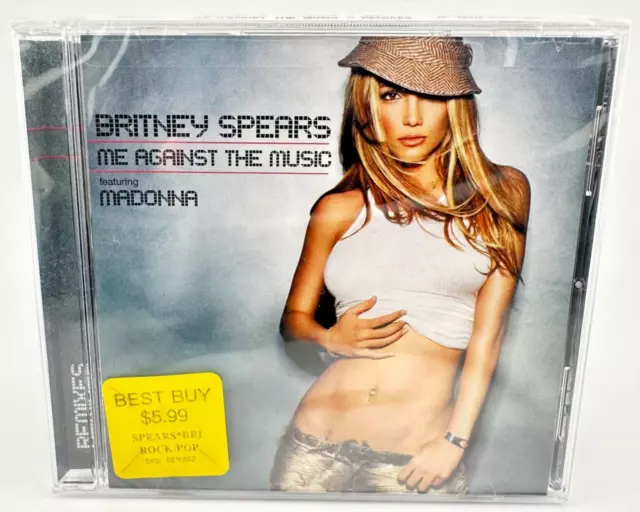 Britney Spears : Me Against The Music - Remixes Feat: Madonna [New CD, 7 tracks]