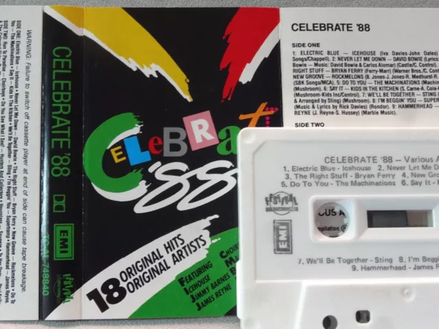 CELEBRATE '88 - Cassette Tape