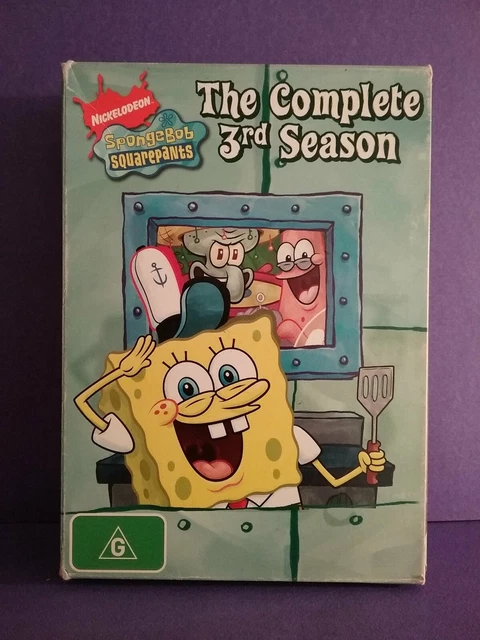 SPONGEBOB SQUAREPANTS SEASON 3 DVD - Region 4 $21.98 - PicClick AU