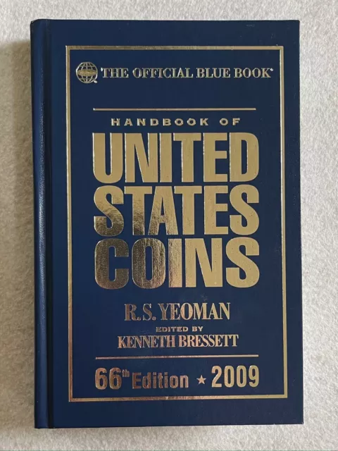 Official Blue Book, U.S. Coins Guide, Whitman, 2009, Used