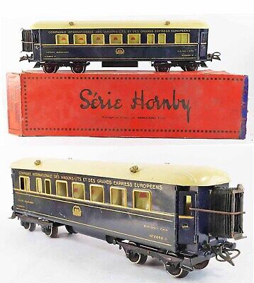 Hornby TRAIN HORNBY lot de deux wagons  echelle 0 