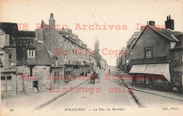 France, Avranches, La Rue De Mortain, ND Pub No 58