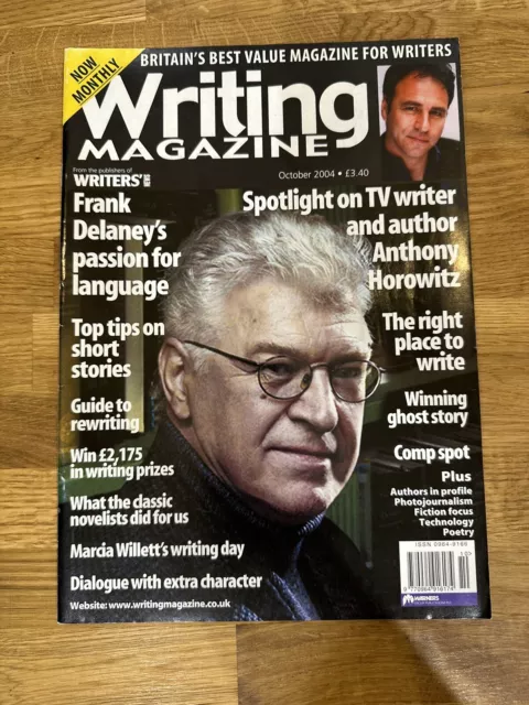 Writing Magazine October 2004 Frank Delaney Anthony Horowitz