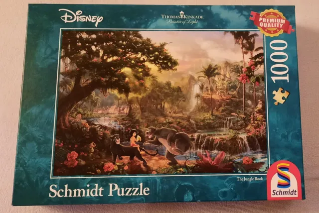 Schmidt Puzzle Disney Dschungelbuch Thomas Kinkade (59473) - 1000 Teile NEU