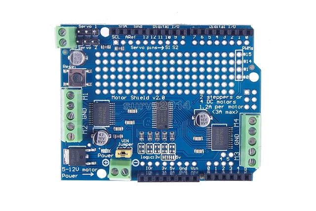 Buy otor Shield for Arduino Uno, Uno SD, ega and Leonardo Online at