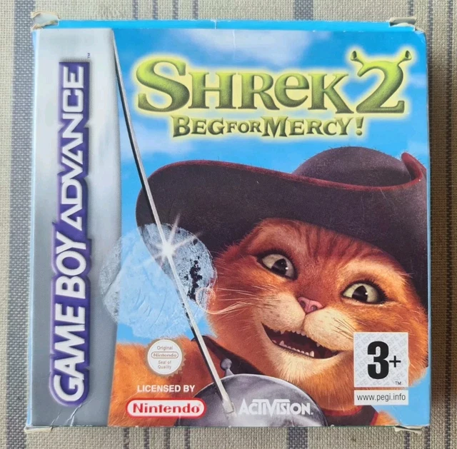 Shrek 2 Gameboy Advanced SHREK 2 BEG For Mercy (Game Boy Advance, 2004) GBA Boxed £12.99 ...