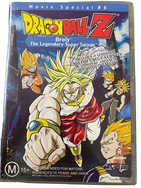 Dragon Ball Z - Broly - The Legendary Super Saiyan : Movie 8 (DVD, 2002)