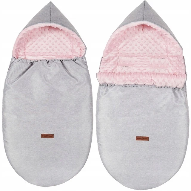 Baby Kapuzen Fußmuff Kinderwagen Kinderwagen Grübchen Schlafsack warme Schlafsäcke