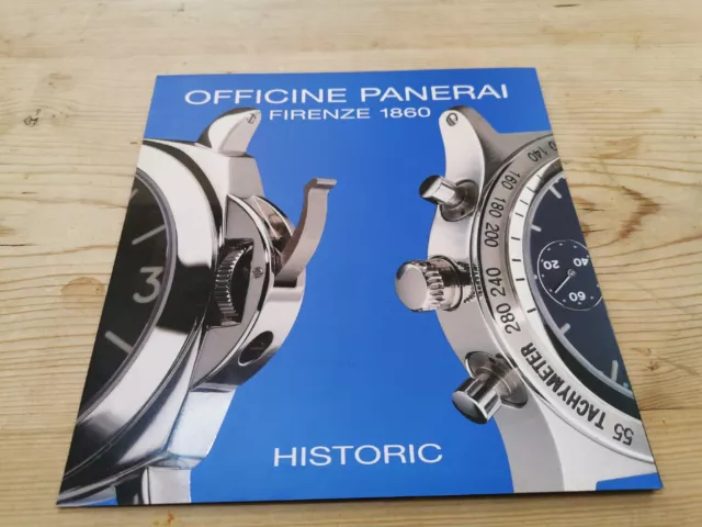 OFFICINE PANERAI DEALERS HISTORIC COLLECTION BOOKLET * rare *