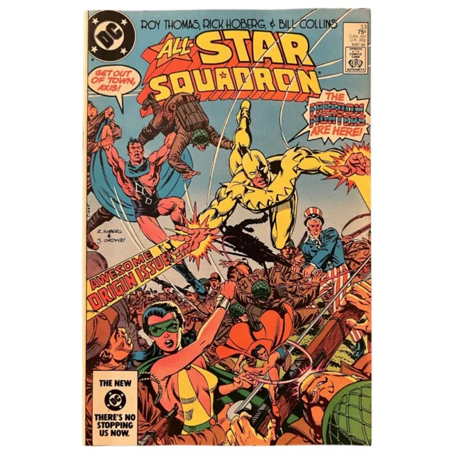 🌟All Star Squadron 33 1st Print 1984 DC Comics -Dungeons And Dragons AD Vintage
