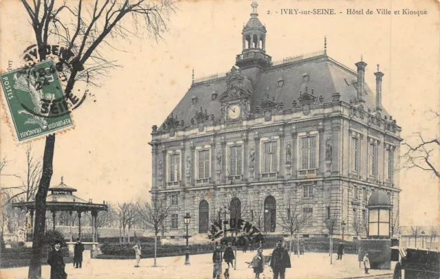 Cpa 94 De Villeneuve Saint Georges La Mairie