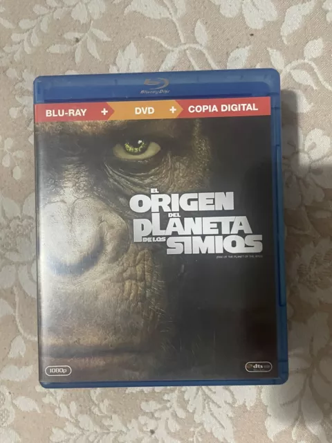 El Origen Del Planeta De Los Simios Bluray Y Dvd