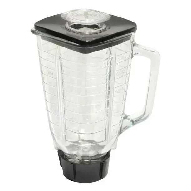Top 6 Piece Complete Glass Jar Replacement Set, Fits Oster Blender Glass Jar Rep