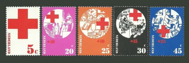 Netherlands Stamps 1972 Red Cross - MNH