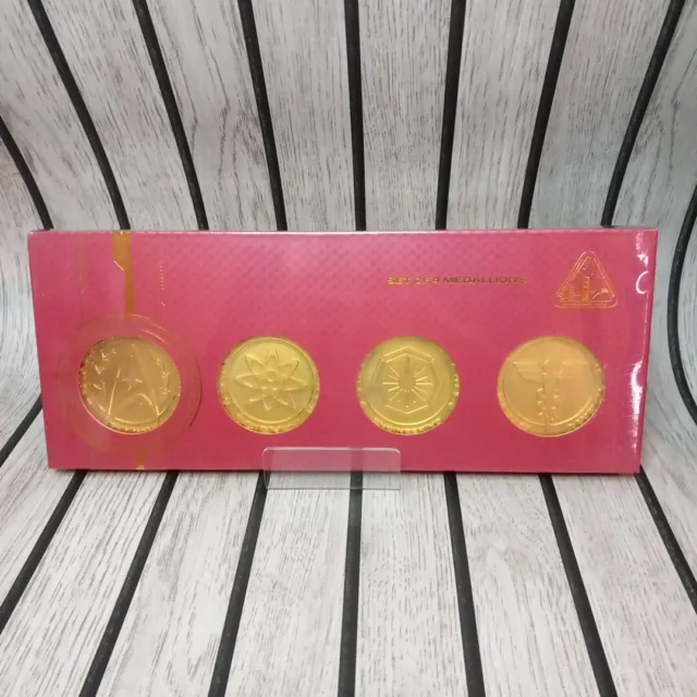Star Trek Set of 24k Gold Plated Medallions Coins (ltd set of 1000) (BNIB)