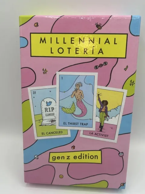 Millennial Loteria Gen Z Edition Latinx Card Game 2022 Mexican Bingo