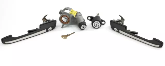 IGNITION KEY HANDLE Trunk Lock Set 80-93 VW Cabriolet Rabbit ...