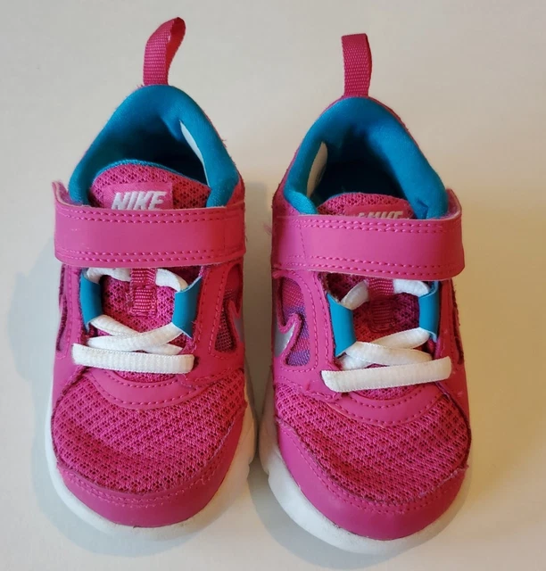 Nike Free Run 3 (TDV) Toddler Girls Kids Size 7C Fusion Pink