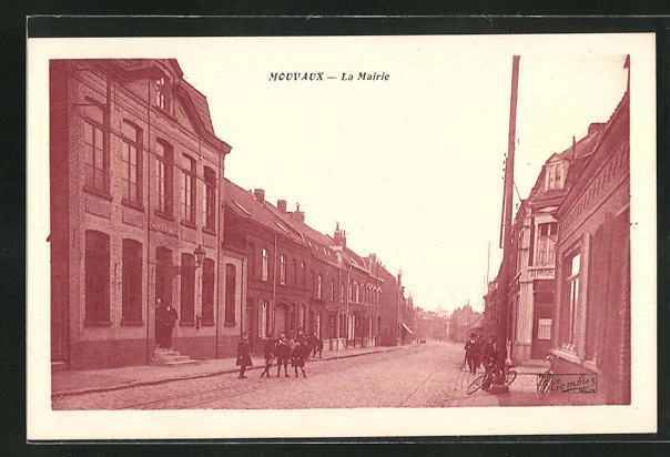 CPA Mouvaux, La Mairie