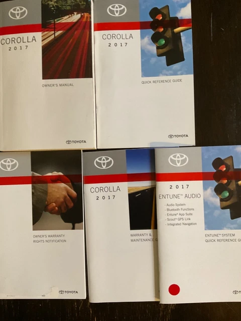 2017 Toyota Corolla  Owners Manual