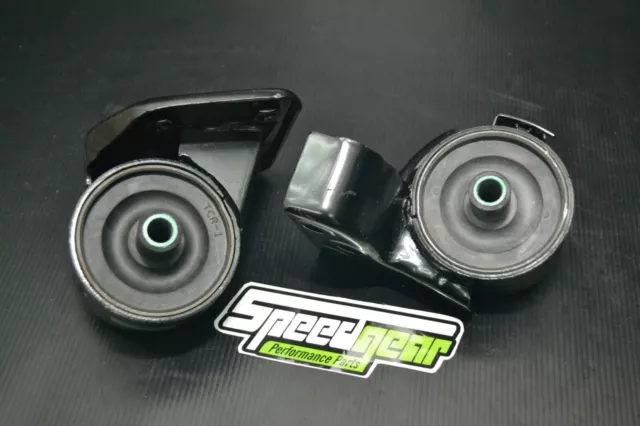 Full Harden Engine Mount Auto Left Right Lancer Mirage Colt 4G91 4G92 4G93