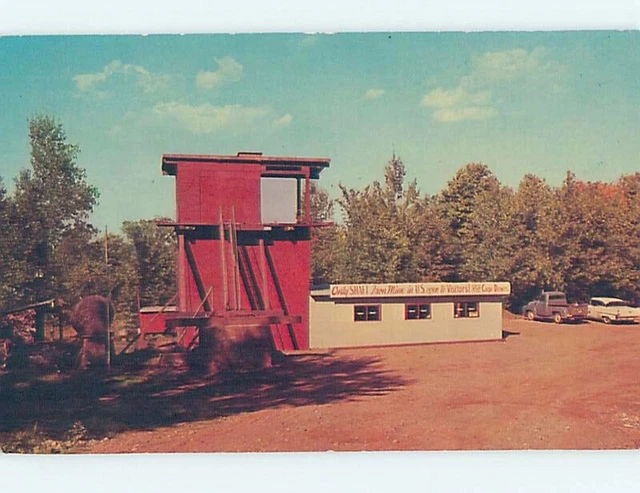 Pre-1980 IRON MINE ENTRANCE Crystal Falls - Near Iron River & Mountain MI G0124