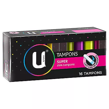 U by Kotex Tampons Super - 16 Pack