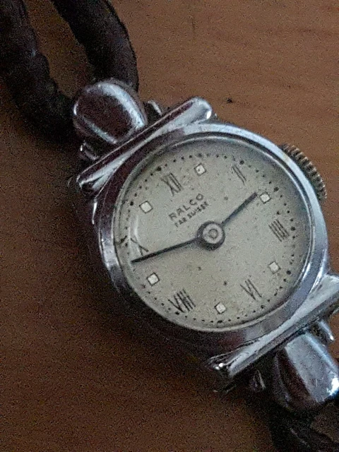 Montre Mécanique Ancienne Roamer Swiss Made - Art Déco Femme - Fonctionnelle