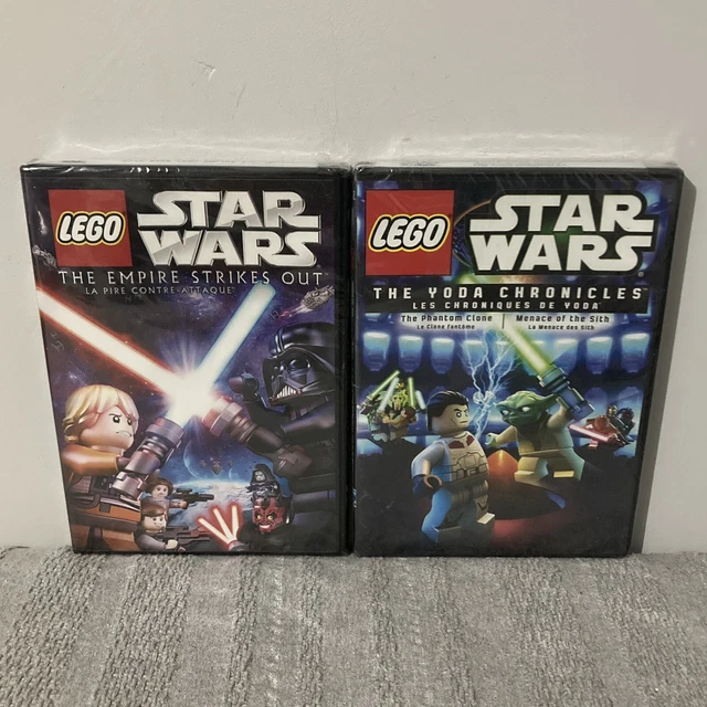 Lego Star Wars-  The Yoda Chronicles & Empire Strikes Out (DVD R4) Animated