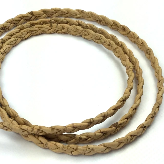 6,99 EUR por lfd. Metro cinta de corcho trenzada EKB - 8mm de ancho