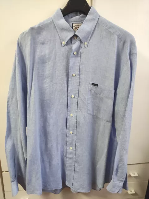 FACONNABLE CAMICIA UOMO 100 Puro Lino EUR 75 00 PicClick IT