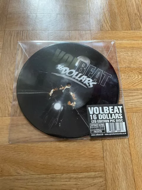 VOLBEAT „16 Dollars“ Vinyl limited 7“ Picture Disc  *NEU-OVP*
