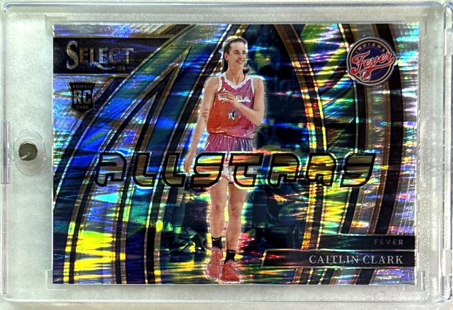2024 Panini Instant WNBA 268 CAITLIN CLARK INDIANA 1ST TEAMM ALL WNBA IN Hand - Foto 5