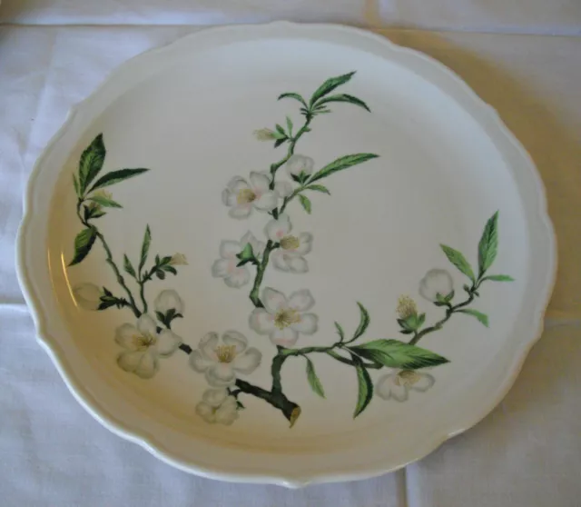 Vintage Syracuse China RAILROAD RESTAURANT 9 7/8" Plate Apple Blossom PARK LANE