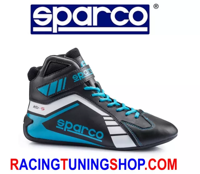 Scarpe Kart Sparco Scorpion Black/Blue Eu 39 Karting Boots Shoes - Schuhe Kart