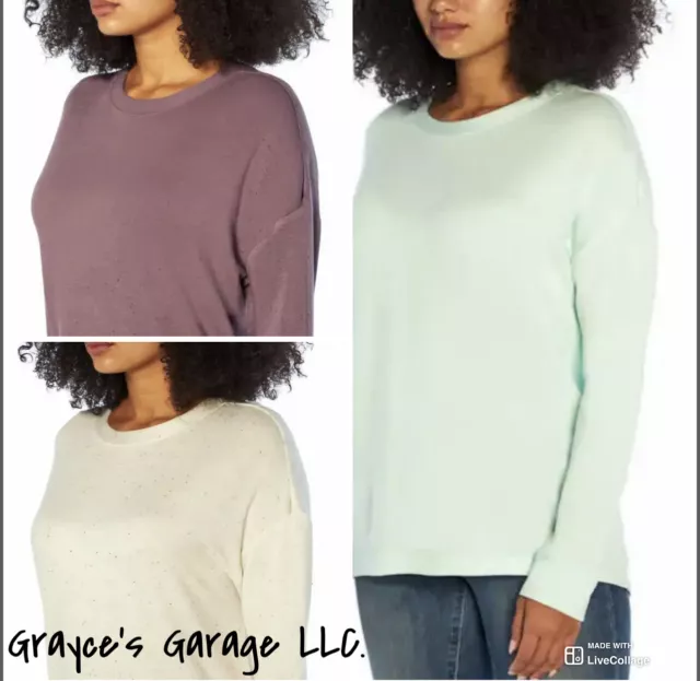 THREE DOTS WOMENS SWEATER 3/4 Sleeve pullover *SHOP&SEE* Color/Size