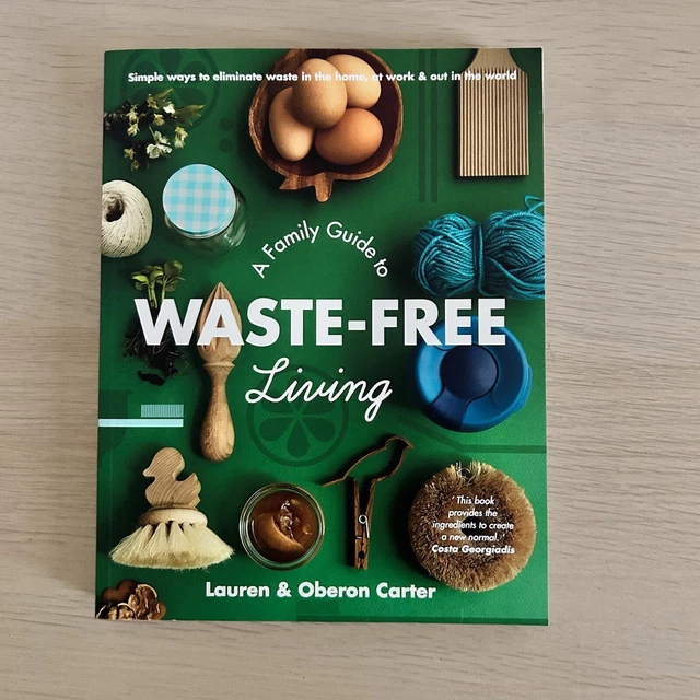 Image showcasing A FAMILY GUIDE Waste-free Living Lauren Oberon Carter Reduce Green ...