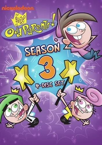 THE FAIRLY ODDPARENTS TV SERIES COMPLETE SEASON 3 New Sealed DVD Nickelodeon
