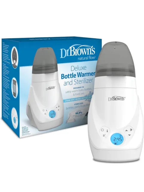 Dr. Brown's Deluxe Baby Feeding Bottle Warmer and Steriliser Brand New