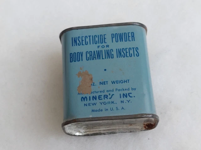 UNE BOITE INSECTICIDE Powder US militaria ww2. EUR 19,00 - PicClick FR