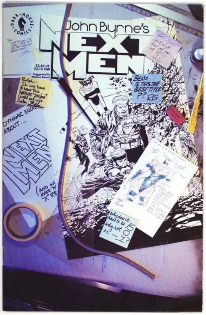 John Byrne's Next Men 15 Vf/Nm 9.0 High Grade Dark Horse Comics 1993 Bin
