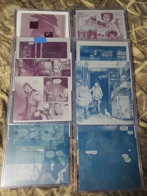 SCOUT COMICS PRESSWORKS Comic Art Printer Plates lot of 6 £78.09 ...