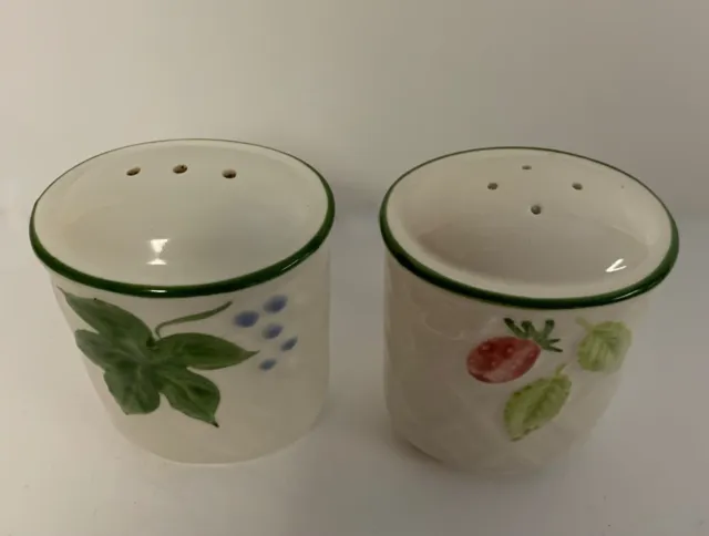 Mikasa Salt and Pepper Shakers - Country Berries