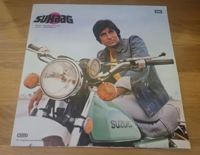 Suhaag Gatefold LP  Bollywood Vinyl  LP Record Music