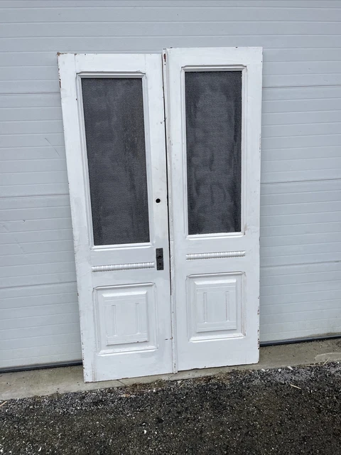 Bova 87 Pair Antique double entrance door 48 x 81 x 1.75