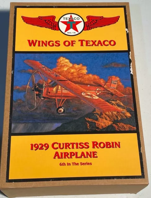 Wings of Texaco (6th in the Series) 1929 Curtiss Robin  Diecast Airplane