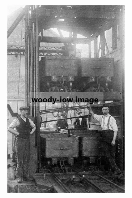 pt4128 - Askern Colliery Pit Head , Yorkshire - print 6x4