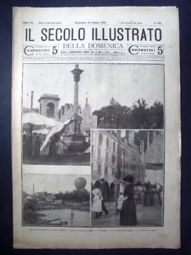 1908 VECCHIA MILANO disastro treni Rocca Pietra MERATE