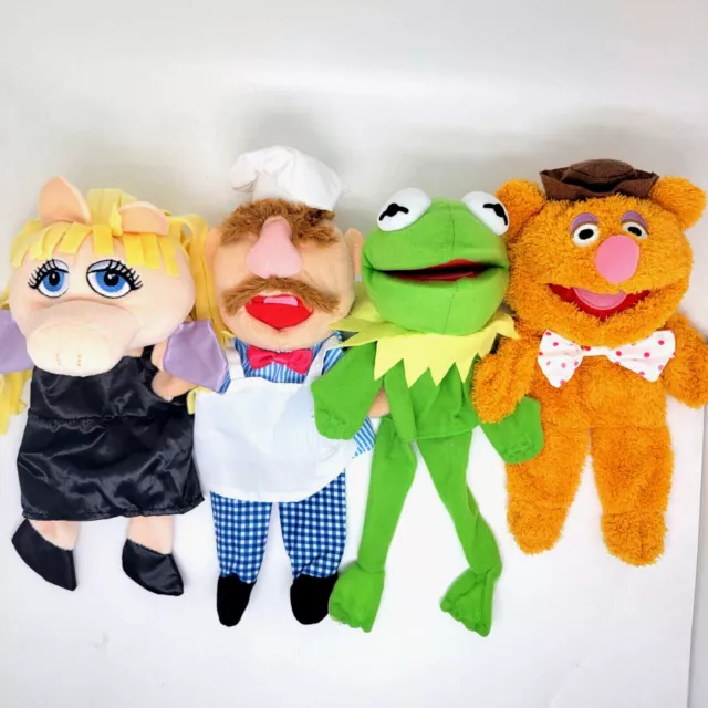 The Muppets Show Kermit the Frog Fozzie Bear Miss Piggy Swedish plush Toy 4PCS